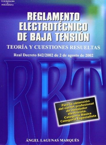 REGLAMENTO ELECTROTECNICO DE BAJA TENSION (2ª EDICION 2004) | 9788428328500 | LAGUNAS MARQUES, ANGEL | Llibreria La Gralla | Llibreria online de Granollers