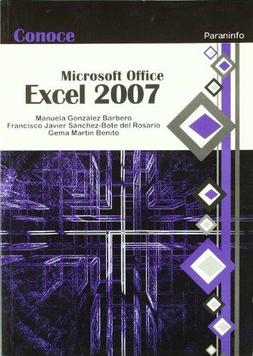 CONOCE MICROSOFT OFFICE EXCEL 2007 | 9788428331937 | Llibreria La Gralla | Llibreria online de Granollers