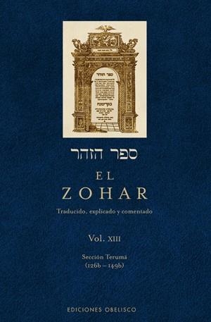 ZOHAR XIII, EL | 9788497778305 | BAR IOJAI, RABI SHIMON | Llibreria La Gralla | Llibreria online de Granollers