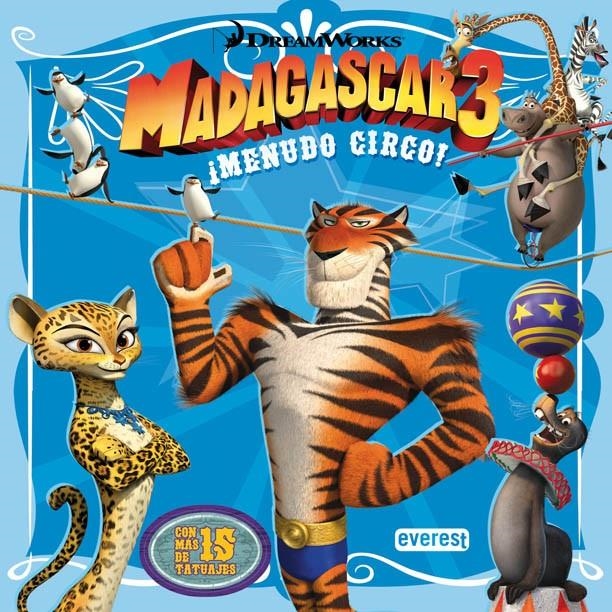 MADAGASCAR 3. MENUDO CIRCO | 9788444168531 | DREAMWORKS ANIMATION SKG. | Llibreria La Gralla | Librería online de Granollers