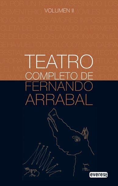 TEATRO COMPLETO DE FERNANDO ARRABAL VOLUMEN II | 9788444110219 | ARRABAL, FERNANDO | Llibreria La Gralla | Librería online de Granollers