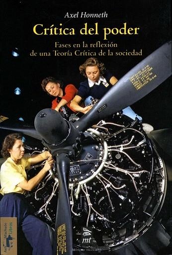 CRITICA DEL PODER. FASES EN LA REFLEXION DE UNA TEORIA CRITICA DE LA SOCIEDAD | 9788477747789 | HONNETH, AXEL | Llibreria La Gralla | Llibreria online de Granollers