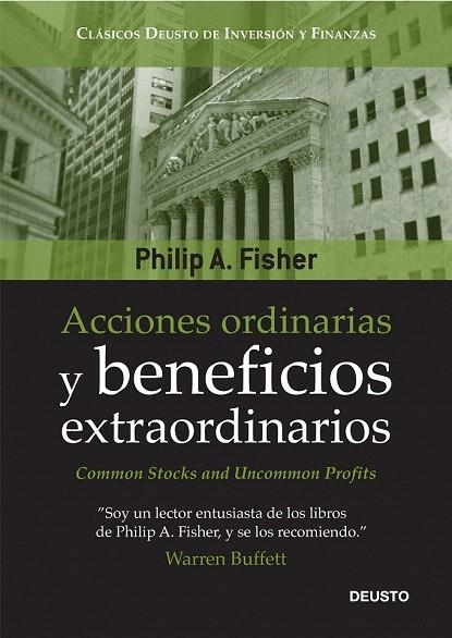 ACCIONES ORDINARIAS Y BENEFICIOS EXTRAORDINARIOS | 9788423427062 | FISHER, PHILIP A | Llibreria La Gralla | Llibreria online de Granollers