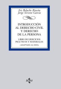 INTRODUCCIÓN AL DERECHO CIVIL Y  DERECHO DE LA PERSONA | 9788430950072 | BELUCHE RINCÓN, IRIS/SIRVENT GARCÍA, JORGE | Llibreria La Gralla | Llibreria online de Granollers