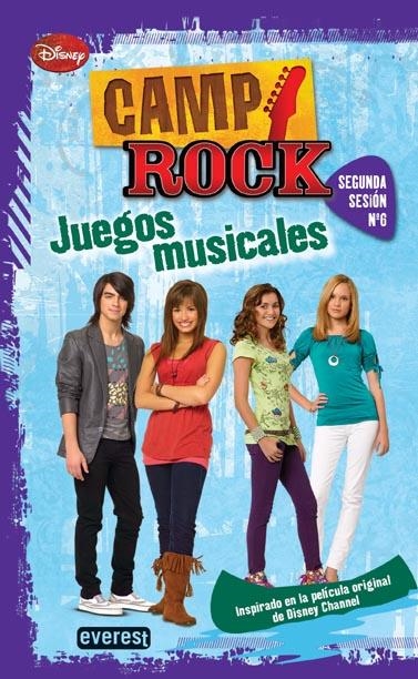 JUEGOS MUSICALES. CAMP ROCK | 9788444163666 | JULIE BROWN/KARIN GIST/PAUL BROWN/REGINA HICKS | Llibreria La Gralla | Llibreria online de Granollers