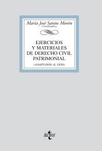 MATERIALES Y EJERCICIOS DE DERECHO CIVIL PATRIMONIAL | 9788430949366 | SANTOS MORÓN, MARÍA JOSÉ / SANTOS MORÓN, MARÍA JOSÉCOORD. | Llibreria La Gralla | Llibreria online de Granollers