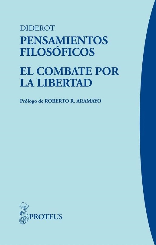 PENSAMIENTOS FILOSOFICOS / EL COMBATE POR LA LIBERTAD | 9788493699956 | DIDEROT | Llibreria La Gralla | Librería online de Granollers