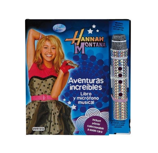 HANNAH MONTANA AVENTURAS INCREIBLES LIBRO Y MICROFONO MUSICAL | 9788444162911 | AA.VV. | Llibreria La Gralla | Llibreria online de Granollers