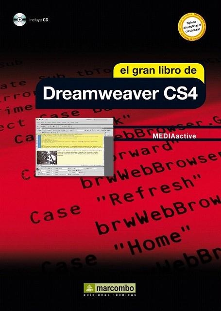 GRAN LIBRO DE DREAMWEAVER CS4, EL | 9788426715708 | MEDIAACTIVE | Llibreria La Gralla | Llibreria online de Granollers