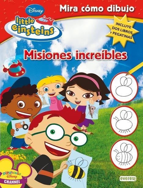 MISIONES INCREÍBLES. MIRA CÓMO DIBUJO (LITTLE EINSTEINS) | 9788444144702 | WALT DISNEY COMPANY | Llibreria La Gralla | Llibreria online de Granollers