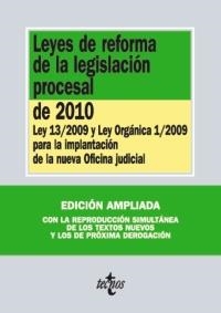 LEYES DE REFORMA DE LA LEGISLACIÓN PROCESAL DE 2010 | 9788430950362 | Llibreria La Gralla | Llibreria online de Granollers