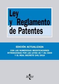 LEY Y REGLAMENTO DE PATENTES | 9788430950867 | Llibreria La Gralla | Llibreria online de Granollers