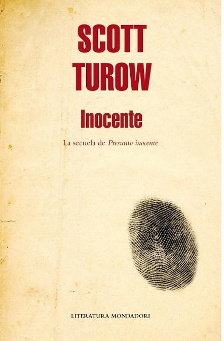 INOCENTE | 9788439723196 | TUROW, SCOTT | Llibreria La Gralla | Librería online de Granollers