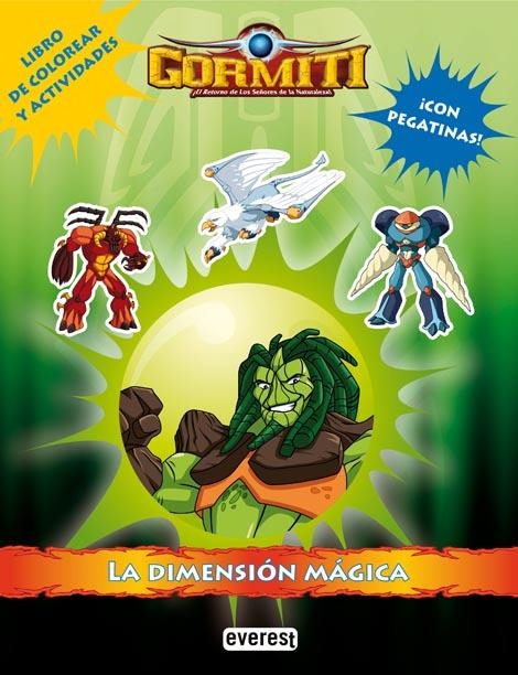 GORMITI. LA DIMENSIÓN MÁGICA. LIBRO DE COLOREAR Y ACTIVIDADES | 9788444164854 | GIOCHI PRECIOSSI | Llibreria La Gralla | Librería online de Granollers