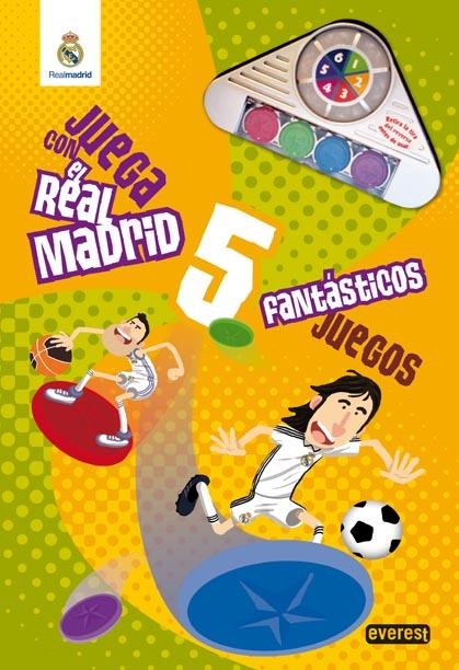 JUEGA CON EL REAL MADRID. 5 FANTÁSTICOS JUEGOS | 9788444163321 | CÉSAR FELIPE FERNÁNDEZ BUITRÓN | Llibreria La Gralla | Llibreria online de Granollers