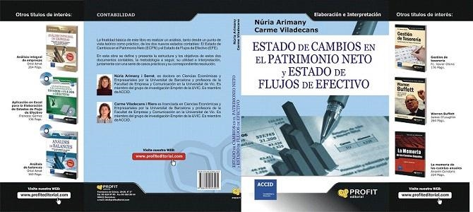 ESTADO DE CAMBIOS EN EL PATRIMONIO NETO Y ESTADO DE FLUJO DE EFECTIVO | 9788492956005 | ARIMANY, NÚRIA / VILADECANS, CARME | Llibreria La Gralla | Llibreria online de Granollers