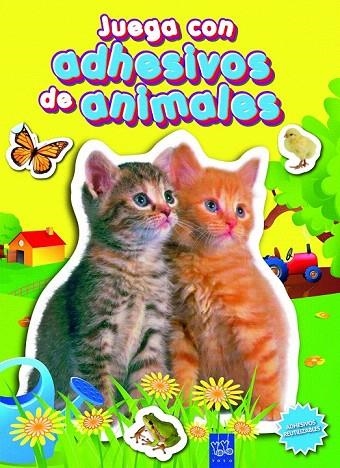 JUEGA CON ADHESIVOS DE ANIMALES 4 (AMARILLO) | 9788408090090 | YOYO | Llibreria La Gralla | Llibreria online de Granollers