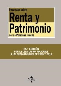 IMPUESTOS SOBRE RENTA Y PATRIMONIO DE LAS PERSONAS FISICAS (25ª ED) | 9788430950652 | Llibreria La Gralla | Llibreria online de Granollers