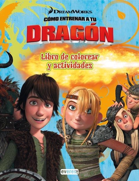 CÓMO ENTRENAR A TU DRAGÓN.LIBRO DE COLOREAR Y ACTIVIDADES | 9788444164984 | DREAMWORKS ANIMATION SKG. | Llibreria La Gralla | Llibreria online de Granollers