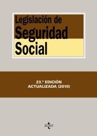 LEGISLACIÓN DE SEGURIDAD SOCIAL (23 ED 2010) | 9788430950669 | Llibreria La Gralla | Llibreria online de Granollers