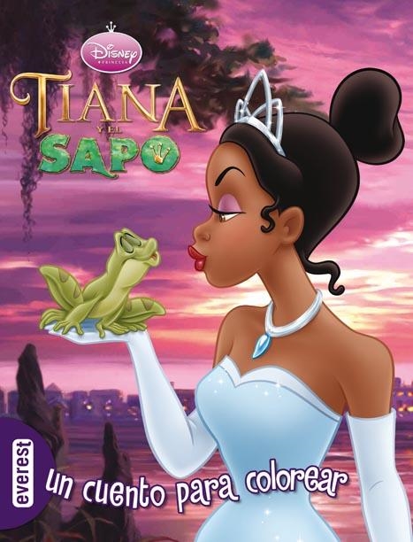 TIANA Y EL SAPO. UN CUENTO PARA COLOREAR. | 9788444163383 | WALT DISNEY COMPANY | Llibreria La Gralla | Llibreria online de Granollers