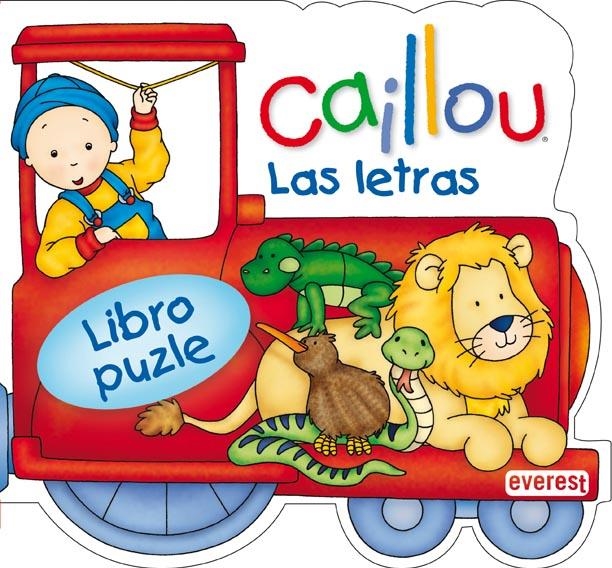 CAILLOU. LAS LETRAS. LIBRO PUZZLE | 9788444166179 | CHOUETTE PUBLISHING | Llibreria La Gralla | Llibreria online de Granollers