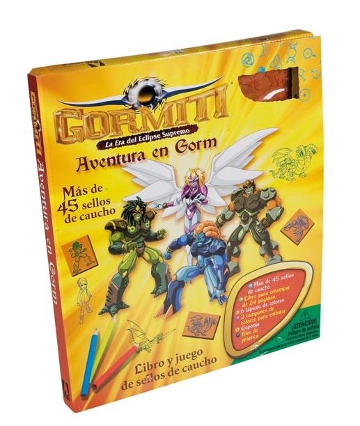 AVENTURA EN GORM. GORMITI. LIBRO Y JUEGO DE SELLOS DE CAUCHO | 9788444164960 | GIOCHI PRECIOSSI | Llibreria La Gralla | Librería online de Granollers