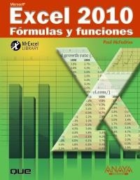 EXCEL 2010. FÓRMULAS Y FUNCIONES | 9788441528376 | MCFEDRIES, PAUL | Llibreria La Gralla | Llibreria online de Granollers