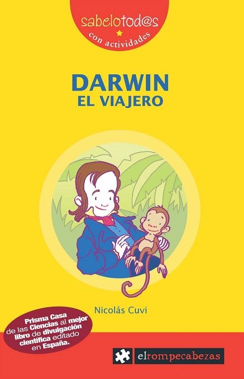 DARWIN EL VIAJERO (SABELOTODAS) | 9788415016069 | CUVI, NICOLÁS | Llibreria La Gralla | Llibreria online de Granollers