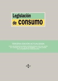 LEGISLACIÓN DE CONSUMO (3ª EDICIÓN) | 9788430950621 | Llibreria La Gralla | Llibreria online de Granollers