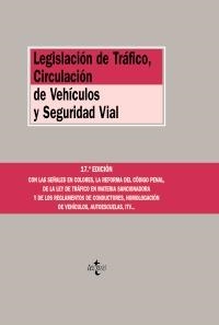 LEGISLACIÓN DE TRÁFICO. CIRCULACIÓN DE VEHÍCULOS Y SEGURIDAD VIAL | 9788430951963 | Llibreria La Gralla | Llibreria online de Granollers