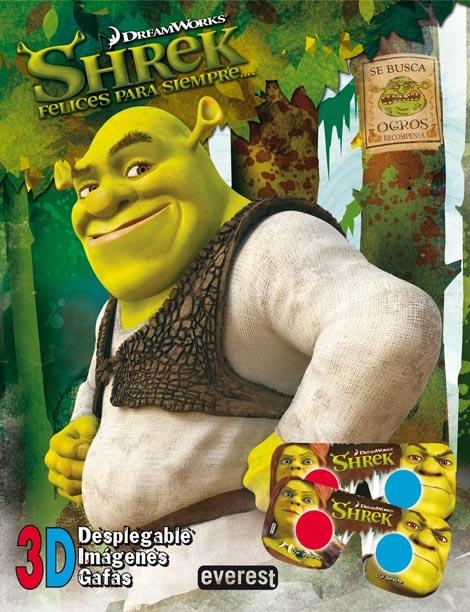 SHREK FELICES PARA SIEMPRE. LIBRO 3D | 9788444165066 | DREAMWORKS ANIMATION SKG. | Llibreria La Gralla | Librería online de Granollers