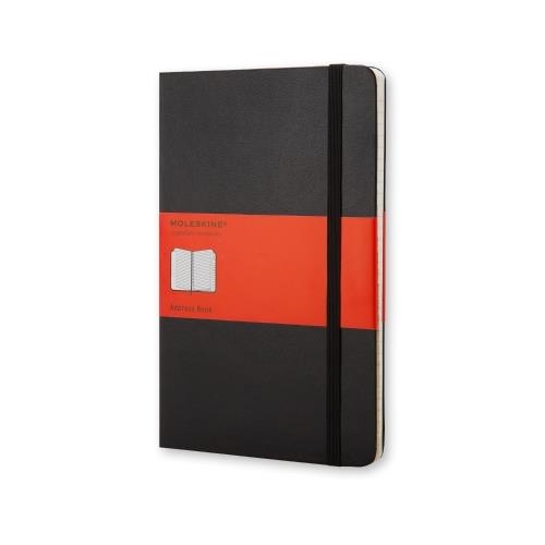 LLIBRETA MOLESKINE CLASSIC 9X14CM ADDRESS BOOK NEGRA | 9788883701016 | Llibreria La Gralla | Llibreria online de Granollers