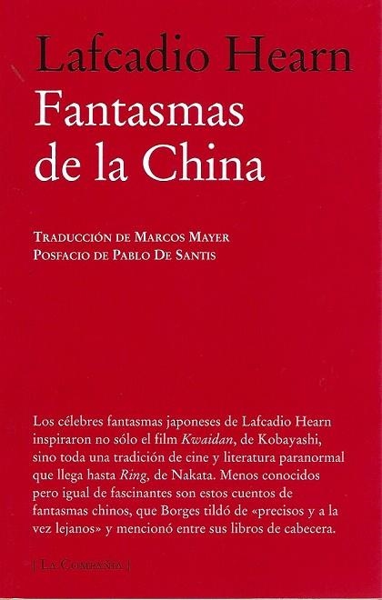 FANTASMA DE LA CHINA, EL  | 9788483930786 | HEARN, LAFCADIO | Llibreria La Gralla | Llibreria online de Granollers