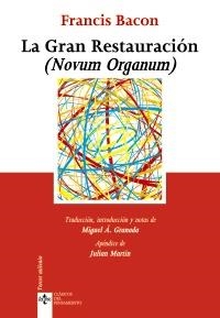 GRAN RESTAURACIÓN, LA (NOVUM ORGANUM) | 9788430952816 | BACON, FRANCIS | Llibreria La Gralla | Llibreria online de Granollers