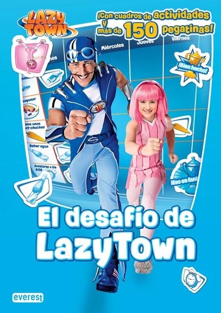 LAZY TOWN.LIBRO DE ACTIVIDADES CON PEGATINAS Y PÓSTER | 9788444167053 | LAZYTOWN ENTERTAINMENT | Llibreria La Gralla | Llibreria online de Granollers