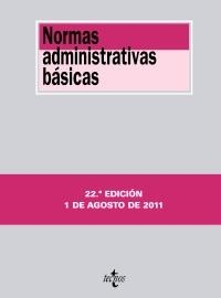 NORMAS ADMINISTRATIVAS BÁSICAS (ED. 2011) | 9788430953769 | AA.VV | Llibreria La Gralla | Llibreria online de Granollers