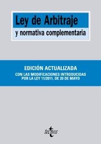 LEY DE ARBITRAJE Y NORMATIVA COMPLEMENTARIA | 9788430953196 | VV. AA | Llibreria La Gralla | Llibreria online de Granollers