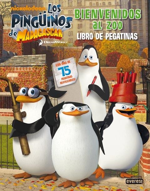 BIENVENIDOS DEL ZOO. LIBRO DE PEGATINAS. LOS PINGÜINOS DE MADAGASCAR | 9788444166643 | DREAMWORKS ANIMATION SKG. | Llibreria La Gralla | Librería online de Granollers