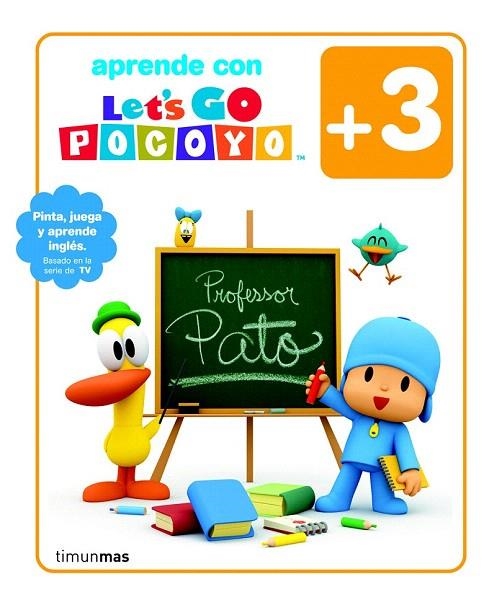 APRENDE CON POCOYO. LET'S GO +3 | 9788408101888 | ZINKIA | Llibreria La Gralla | Llibreria online de Granollers