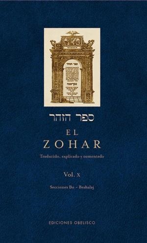 ZOHAR,EL VOL X | 9788497776820 | BAR IOJAI, RABI SHIMON | Llibreria La Gralla | Llibreria online de Granollers