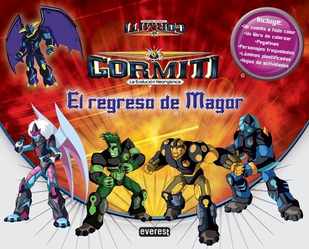 REGRESO DE MAGOR, EL (GORMITI. LA EVOLUCIÓN NEORGÁNICA. CARPETA DE ACTIVIDADES) | 9788444167343 | GIOCHI PRECIOSSI | Llibreria La Gralla | Llibreria online de Granollers