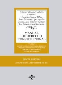 MANUAL DE DERECHO CONSTITUCIONAL | 9788430952908 | BALAGUER CALLEJÓN, FRANCISCO/CÁMARA VILLAR, GREGORIO/LÓPEZ AGUILAR, JUAN FERNANDO/BALAGUER CALLEJÓN, | Llibreria La Gralla | Llibreria online de Granollers