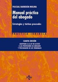 MANUAL PRÁCTICO DEL ABOGADO | 9788430952823 | BARBERÁN MOLINA, PASCUAL | Llibreria La Gralla | Llibreria online de Granollers