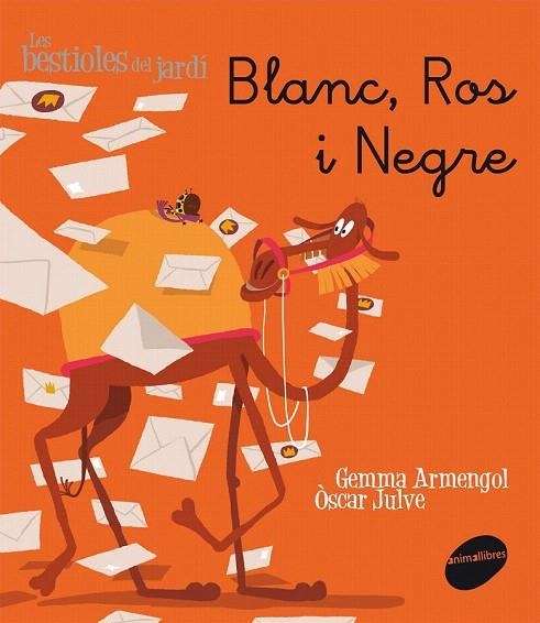 BLANC ROS I NEGRE (LLETRA LLIGADA. LES BESTIOLES DEL JARDÍ, 8) | 9788415095392 | ARMENGOL, GEMMA; JUVE, ÒSCAR | Llibreria La Gralla | Llibreria online de Granollers