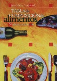 TABLA DE COMPOSICION DE ALIMENTOS | 9788433849809 | MATAIX, J. | Llibreria La Gralla | Llibreria online de Granollers