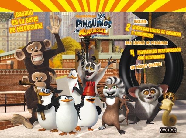 PINGÜINOS DE MADAGASCAR, LOS. MALETÍN DE ACTIVIDADES | 9788444166216 | NICKELODEON | Llibreria La Gralla | Llibreria online de Granollers