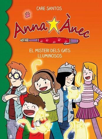 MISTERI DELS GATS LLUMINOSOS, EL (ANNA ÀNEC, 5) | 9788415711629 | SANTOS, CARE | Llibreria La Gralla | Llibreria online de Granollers