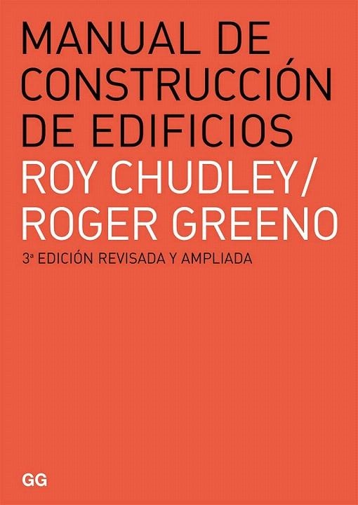 MANUAL DE CONSTRUCCIÓN DE EDIFICIOS | 9788425225918 | CHUDLEY, ROY; GREENO, ROFER | Llibreria La Gralla | Llibreria online de Granollers