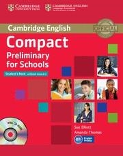 COMPACT PRELIMINARY FOR SCHOOLS INTERMEDIATE STUDENT'S BOOK WITHOUT KEY | 9781107694095 | Llibreria La Gralla | Llibreria online de Granollers